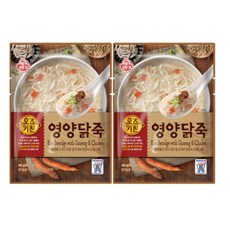 오뚜기 오즈 키친 영양 닭죽, 450g, 2개