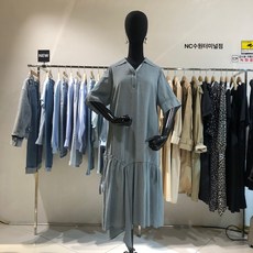 보브 플리츠 언발 셔츠 원피스 7121237510