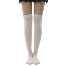 흰색무릎양말