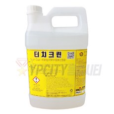 터치크린 3.75L 다목적세정제 찌든때클리너 기름때클리너 묵은때제거제 마법의약 세제, 터치크린3.75Lx1개