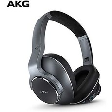 삼성 AKG N700NC 오버 이어 접이식 무선 블루투스 헤드폰 액티브 노이즈 캔슬링 헤드폰-실버 (미국 버전), 상세 설명 참조0, Silver