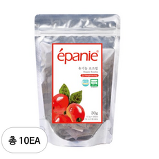 에빠니 유기농 로즈힙 삼각망 티백 허브차, 1.5g, 20개입, 10개