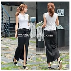 앞트임롱스커트