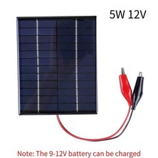 태양 전지 패널 10W 12V 폴리 실리콘 에폭시 패널 휴대용 태양 전지 DIY 270x150MM 9-12V 배터리 충전 야외 램프 펌프 태양광 전지 패널 태양 전지, 1개