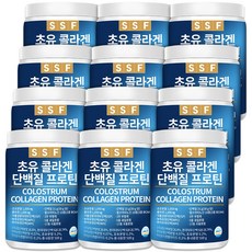 순수식품 초유 콜라겐 단백질 프로틴 쉐이크, 500g, 12통