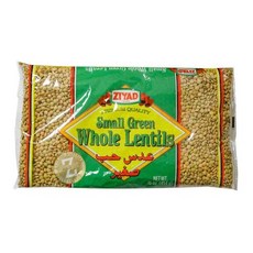 Ziyad Gourmet Small Whole Lentils 슈퍼푸드 고대 미국직구, 3) 1 Pound Pack of 1 레드 렌즈콩, 없음