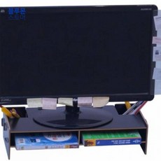 블루몬 MDF소재 DIY 모니터받침대 선반 정리함만들기 책상정리 모니터받침 만들기재료