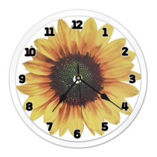 해바라기시계십자수