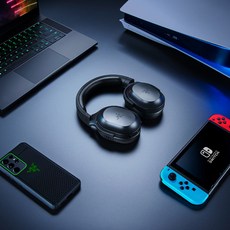 [청이스토어] 레이저 RAZER Barracuda 바라쿠다 x plus 게이밍 무선 헤드폰 헤드셋 Barracuda x plus 2.4G+블루투스, 블랙
