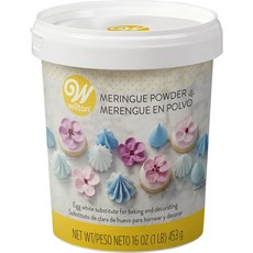 윌튼 달걀 흰자 대체 가루 머랭 파우더 453g Wilton Meringue Powder