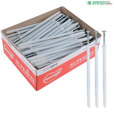 국산 콘크리트 칼블럭 8mmx160 (100개) 칼브럭 피스 시멘트 고정 나사못, 칼블럭 8mm:8x160 (100개)
