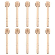 허니 디퍼 스틱 볶음 믹싱 항아리 스푼 우드, 2. 10cm, 1개