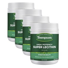톰슨스 슈퍼 레시틴 THOMPSONS Super Lecithin, 4개, 200정