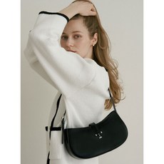 [드메리엘] [11/6 순차배송] Tilda Hobo Bag Black