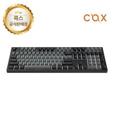 COX CX108G PBT 가스켓 마운트 게이밍 기계식 키보드, 갈축, 갈축 - gs108mx