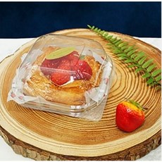 PET 햄버거용기 (JP-150) 햄버거 타르트 미니파이 테이크아웃 포장 케이스, 10개, 10개