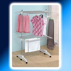 XVX502698국산 스텐레스 접이식빨래건조대 4단, 1