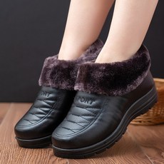 겨울 따뜻한 보온 기모털 신발