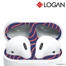 에어팟철가루방지스티커 1세대 2세대 18K Airpods, B737 에어팟 철가루 방지 스티커 플라워 Type5