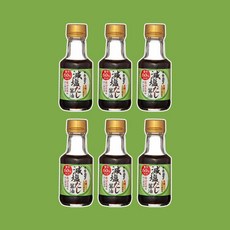 테라오카 가문의 저염 다시 간장, 6개, 140ml