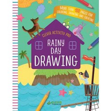 Rainy Day Drawing: More Than 100 Pages for Drawing Coloring and Creating Paperback, Clever Publishing, English, 9781948418034