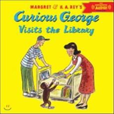 Curious George Visits the Library Paperback, Houghton Mifflin Harcourt