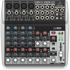 [독일] Behringer Q1202USB Xenyx Premium 12-Channel 2-Bus Mixer with Mic Preamps/Compressors/British EQ, XENYX Q1202USB_12