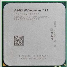AMD Phenom II X2 555 CPU 프로세서 듀얼 코어 3.2Ghz 6M 80W 2000GHz 소켓 am3 am2 938 핀