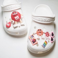 파리상점 크록스지비츠 m&m지비츠세트7pcs