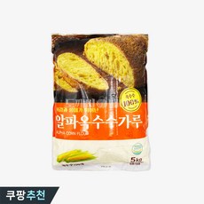 새롬푸드 맛좋은 알파옥수수가루, 5kg, 1개