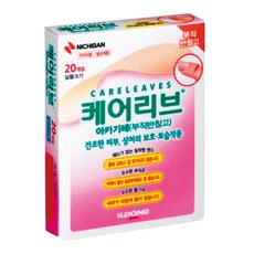 일동 케어리브 상처밴드 반창고 방수 뒤꿈치 관절 밴드 약국판매용, 1개