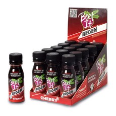 Beet It 비트 잇 리젠 체리 샷 - 회복력 및 운동 지구력 성능 향상(15x70ml 팩)