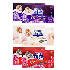 1+1 피죤 건조기 드라이시트 섬유유연시트 40매 택1, 미스틱레인1+라피에스타1