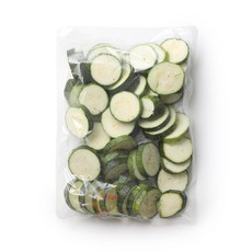 쥬키니호박 커팅 1KG 원형 두께 1cm, 1개, 단품