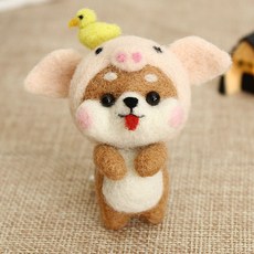 펠트.강아지.제작