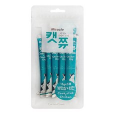 고등어태비 기호성간식 노르웨이숲고양이 게맛살치킨, 1개