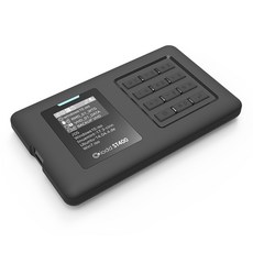 iodd ST400 (256GB SSD 장착) 강력한 암호 기능 Type-C 지원 가상 FDD/CD/DVD/Blu-ray 드라이브 외장 SSD, 1개