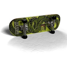 CNC 베어링 휠 스네이크가 장착된 프리미엄 그래픽 핑거보드 키트 32mm 5플라이 캐나다 메이플 스케이트보드 장난감, 상세페이지 참조
