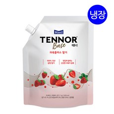 매일유업 테너베이스 과육플러스 딸기 1kg / 과일농축액 / 설향딸기, 1개