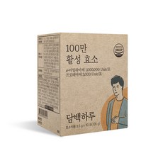 담백하루 100만 활성효소 30포, 1개, 105g