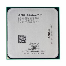프로세서 II Athlon 2.8GHz 641 AD641XWNZ43GX X4 FM1 코어 쿼드 AMD CPU 소켓