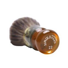 YAQI-22MM 사그라다 파밀리아 100% 순수 오소리 헤어 레진 핸들 남성용 습식 면도 브러쉬, 1개입, 1개