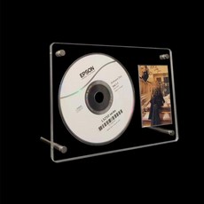 샬라라 아크릴 CD케이스 투명 CD거치대 홀더 진열장 포토카드 인테리어 수납 간편설치, CD only - 아크릴cd케이스