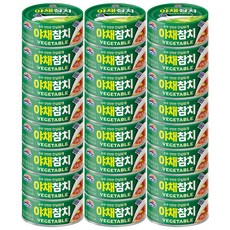 사조 야채참치150g, 150g, 24개