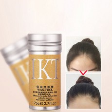 완벽한 헤어 라인 스타일링 부드러운 헤어 기름지지 않은 헤어 엣지 컨트롤 젤 스틱 왁스, [01] A