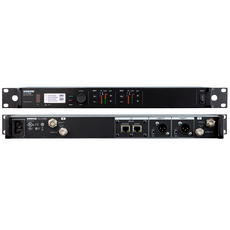 SHURE 슈어 QLXD4 2채널 디지털 무선 수신기