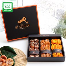 마곶감 블랙 2호 호두말이 감말랭이 곶감 3종구성 영동곶감, 1개, 마곶감 블랙2호(3종혼합A)