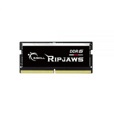 컴퓨터 부품 G.SKILL Ripjaws DDR5 SO-DIMM Series DDR5 RAM 48GB (1x48GB) 5600MT/s CL46-45-45-89 1.10V Unbu, 1개
