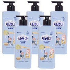 온더바디 세균아꼼짝마 향균 핸드워시 레몬버베나 480ml, 5개