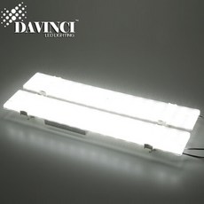 다빈치LED [다빈치LED] 3분간편교체 LED모듈 국산가정용 거실등 주방등 욕실등 조명 (55W형광등2등교체용)/ST-50WD, 부드러운 흰색빛, 1개